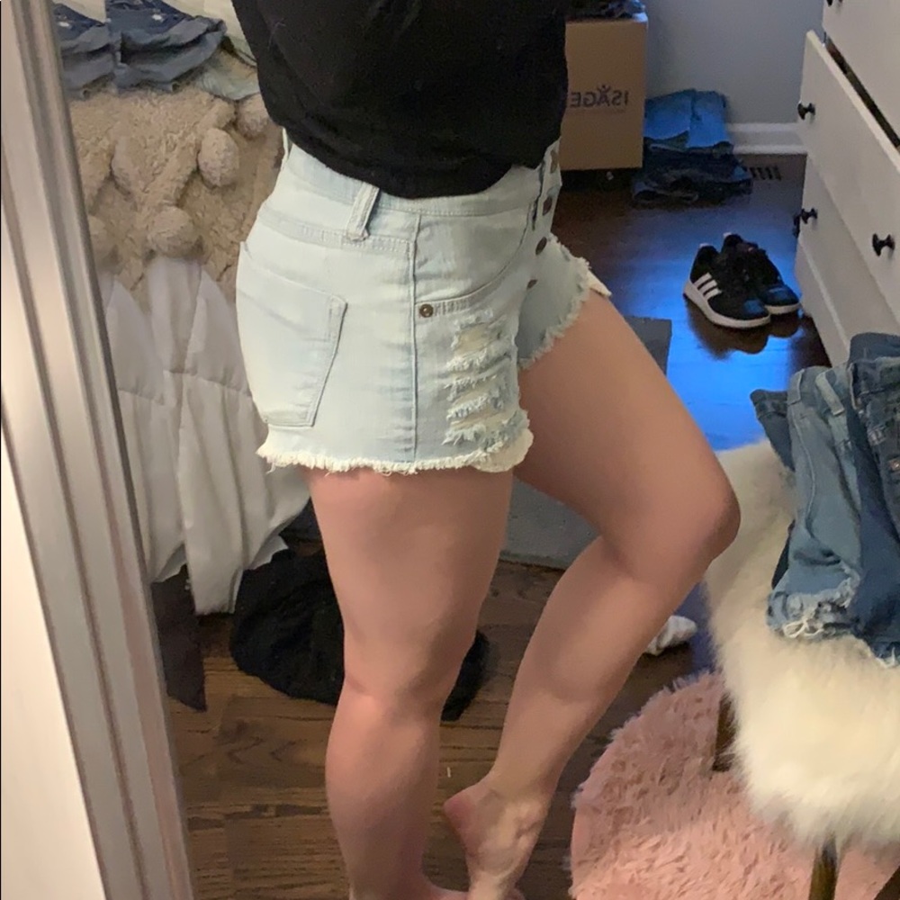 Target denim shorts - Picture 2 of 5